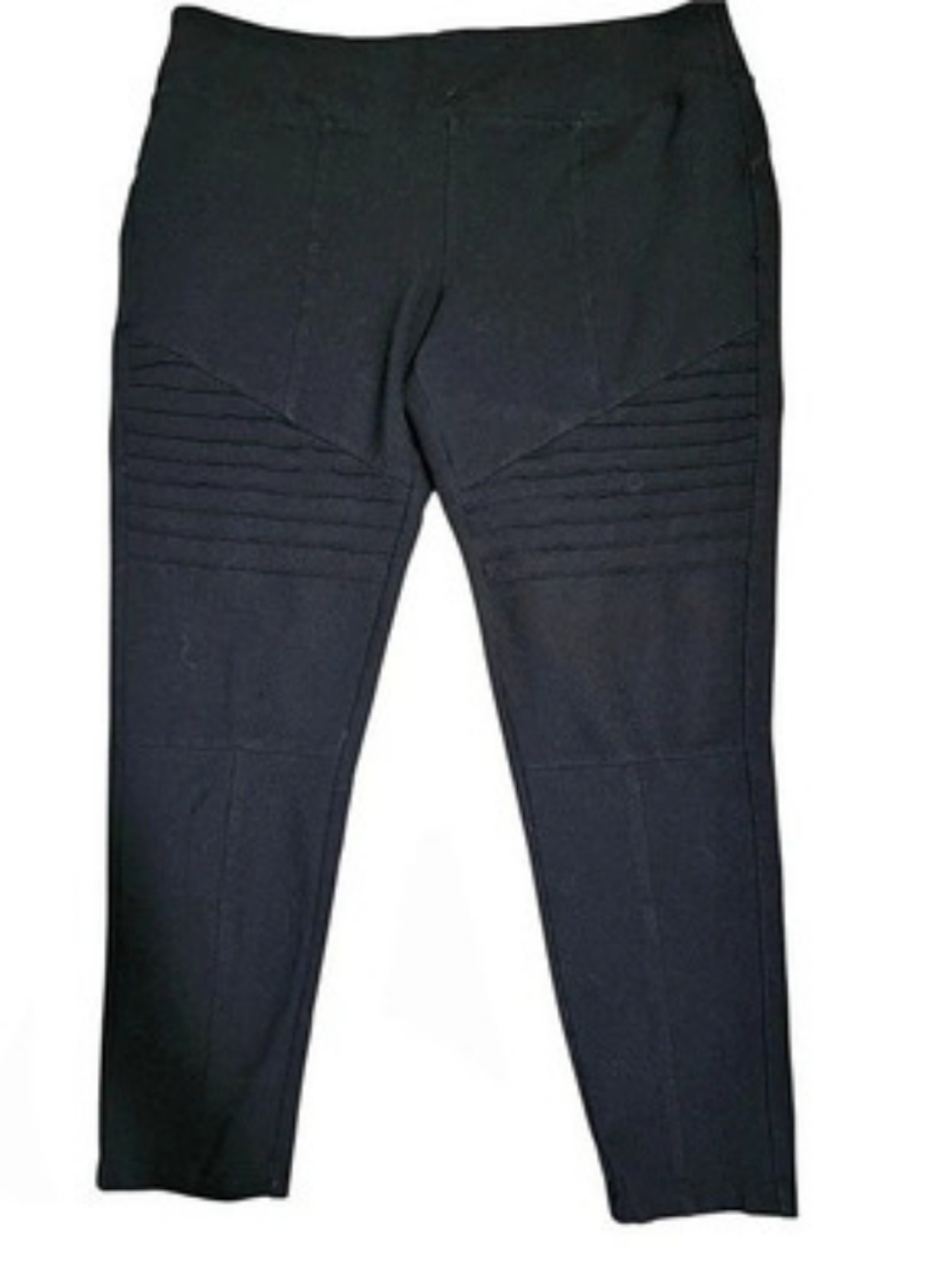 Market & Spruce Black Moto Leggings Size XL